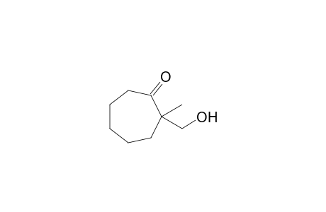 2-(hydroxymethyl)-2-methyl-1-cycloheptanone