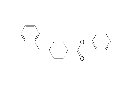 phenyl 4-benzylidenecyclohexanecarboxylate