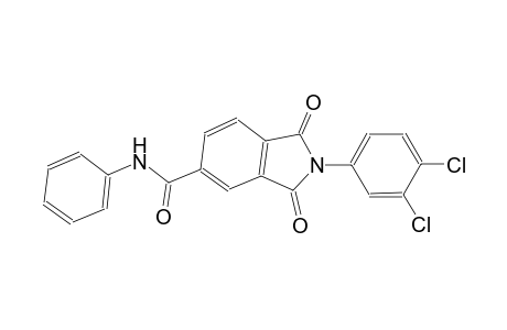 1H-isoindole-5-carboxamide, 2-(3,4-dichlorophenyl)-2,3-dihydro-1,3-dioxo-N-phenyl-