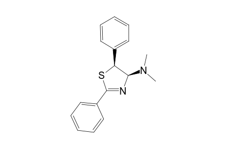 cis-4,5-Dihydro-N,N-dimethyl-2,5-diphenyl-1,3-thiazol-4-amine