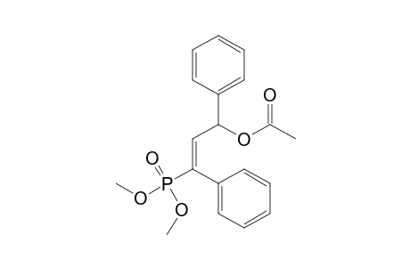 Dimethyl [(E)-3-acetoxy-1,3-diphenyl-1-propenyl]phosphonate