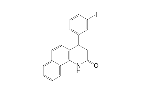 4-(3-Iodophenyl)-3,4-dihydrobenzo[h]quinolin-2(1H)-one