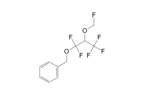 1-(Benzyloxy)-1,1-difluoro-2-(fluoromethoxy)-2-(trifluoromethyl)-ethane