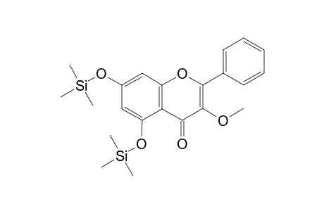 Flavone <5,7-dihydroxy-3-methoxy->, di-TMS