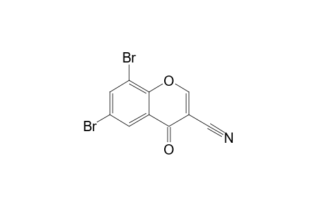 6,8-bis(bromanyl)-4-oxidanylidene-chromene-3-carbonitrile