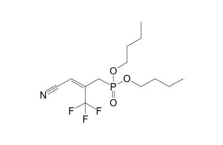 Dibutyl 3-Cyano-2-trifluoromethylprop-2-enylphosphonate