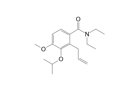 2-Allyl-N,N-diethyl-3-isopropoxy-4-methoxy-benzamide
