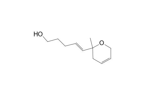 (1R*)-and (1S*)-1-((R*)-2-Methyl-3,6-dihydro-2H-pyran-2-yl)pent-4-en-1-ol