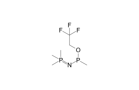 Methyl-trimethylphosphazeno-phosphonic acid-bis-[2,2,2-trifluoroethylester]