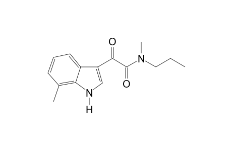 7-Methylindole-3-yl-glyoxylmethylpropylamide