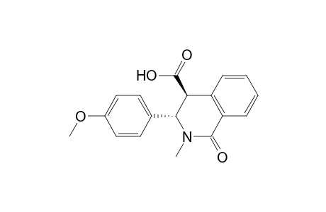 (3S,4S)-1-keto-3-(4-methoxyphenyl)-2-methyl-3,4-dihydroisoquinoline-4-carboxylic acid