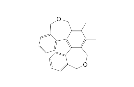 4,5-Dimethyl-1,3,6,8-tetrahydrobenzo[c]benzo[5',6']oxepino[3',4':5,6]benzo[e]oxepin