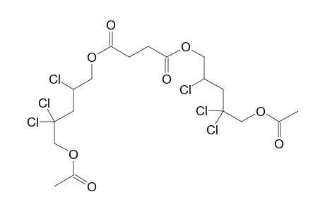 Di-5-Acetoxy-2,4,4-trichloropentylsuccinate