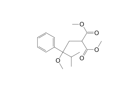 Methyl 2-(Methoxycarbonyl)-4-methoxy-5-methyl-4-phenylhexanoate