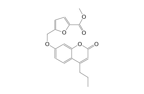 methyl 5-{[(2-oxo-4-propyl-2H-chromen-7-yl)oxy]methyl}-2-furoate