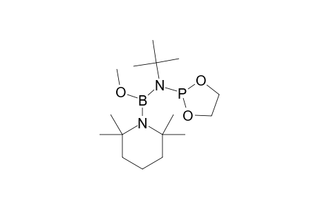 TERT.-BUTYL-(1,3,2-DIOXAPHOSPHOLAN-2-YL)-[METHOXY-(2,2,6,6-TETRAMETHYLPIPERIDINO)-BORYL]-AMINE