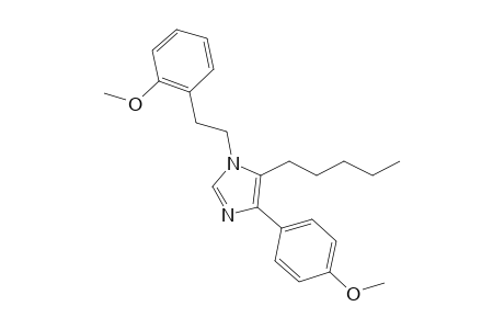 1-(2-Methoxyphenethyl)-4-(4-methoxyphenyl)-5-pentyl-1H-imidazole