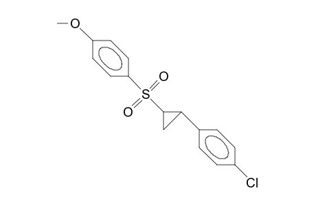 trans-2-(4-Chloro-phenyl)-cyclopropyl 4-methoxy-phenyl sulfone