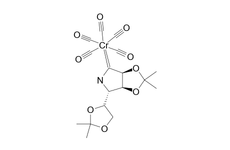 4-AMINO-4-DEOXY-2,3:5,6-DI-O-ISOPROPYLIDENE-D-TALOFURANOSYLIDENE-(PENTACARBONYL)-CHROMIUM-(0)