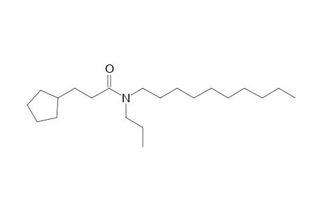 Propionamide, 3-cyclopentyl-N-propyl-N-decyl-