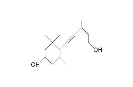 5-(2,6,6-Trimethyl-cyclohex-1-en-1-yl)-3-methyl-pent-2-en-4-yn-1-ol
