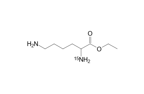 15N-.alpha.-L-lysine ethyl ester