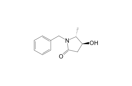 (4S,5R)-1-benzyl-4-hydroxy-5-methyl-2-pyrrolidone