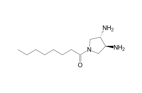 (3S,4S)-3,4-Diamino-1-octanoylpyrrolidine