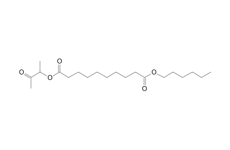 Sebacic acid, hexyl 3-oxobut-2-yl ester