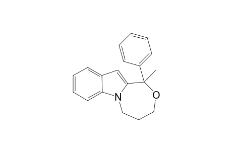 (+/-)-1-methyl-1-phenyl-1,3,4,5-tetrahydro-[1,4]oxazepino[4,3-a]indole