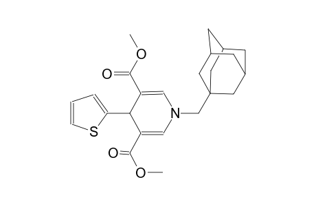 1-(1-adamantylmethyl)-4-(2-thienyl)-4H-pyridine-3,5-dicarboxylic acid dimethyl ester