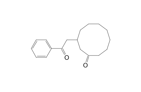 Cyclodecanone, 3-(2-oxo-2-phenylethyl)-