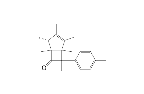 endo,anti-1,2,3,4,5,6,-Hexamethyl-6-(p-methylphenyl)bicyclo[3.2.0]hept-3-en-7-one