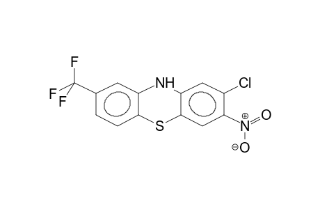 2-CHLORO-3-NITRO-8-TRIFLUOROMETHYLPHENOTHIAZINE