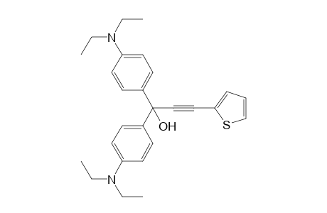 1,1-Bis(4-diethylaminophenyl)-3-(thiophen-2-yl)prop-2-yn-1-ol