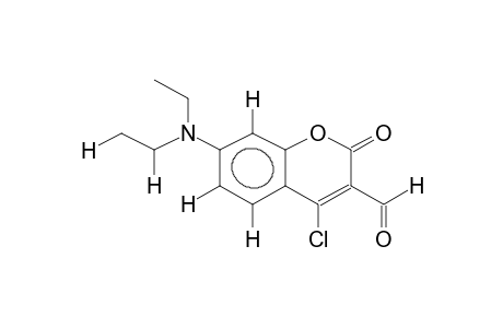 7-DIETHYLAMINO-4-CHLORO-3-FORMYLCOUMARIN