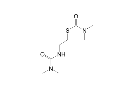 Carbamothioic acid, N,N-dimethyl-, S-[2-[[(dimethylamino)carbonyl]amino]ethyl] ester
