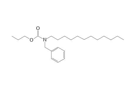 Carbamic acid, N-benzyl-N-dodecyl-, propyl ester