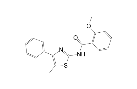 benzamide, 2-methoxy-N-(5-methyl-4-phenyl-2-thiazolyl)-