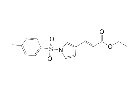 Ethyl (E)-3-[1-(toluene-4-sulfonyl)-1H-pyrrol-3-yl]prop-2-enoate