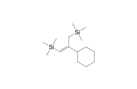 2-Cyclohexyl-1,3-bis(trimethylsilyl)prop-1-ene