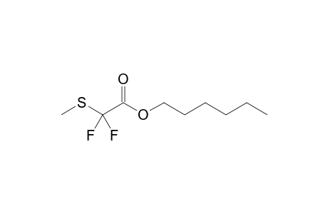 Hexyl Difluoro(methylthio)acetate