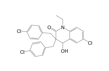 3,3-Bis(4-Chlorobenzyl)-6-chloro-1-ethyl-4-hydroxy-3,4-dihydro-1H-quinolin-2-one
