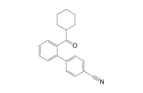 2'-(Cyclohexylcarbonyl)(1,1'-biphenyl)-4-carbonitrile