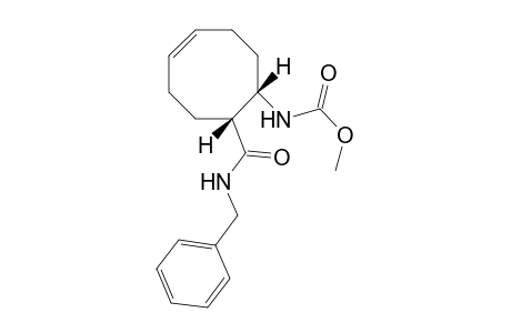 Methyl {8'-(benzylamino)carbonyl]cyclooct-4'-en-1'-yl}carbamate