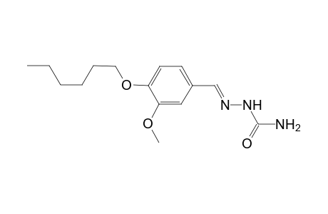 1-[(E)-(4-hexoxy-3-methoxy-phenyl)methylideneamino]urea