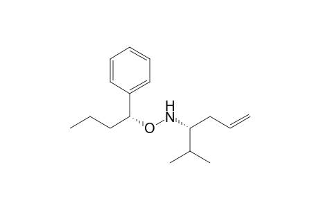 (R)-2-Methyl-N-[(R)-1-phenylbutoxy]hex-5-en-3-ylamine