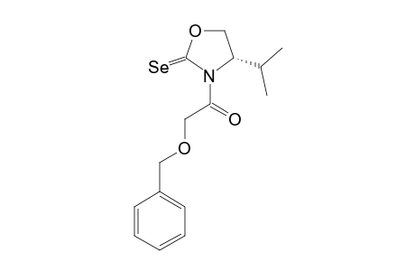 4-(S)-(-)-(1-METHYLETHYL)-3-[(PHENYLMETHOXY)-[2-(13)-C]-ACETYL]-[2-(13)-C]-OXAZOLIDINE-[(77)-SE]-SELONE