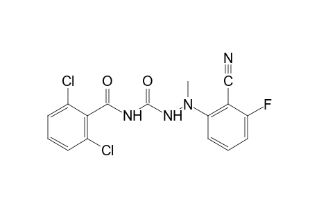 1-(2-cyano-3-fluorophenyl)-4-(2,6-dichlorobenzoyl)-1-methylsemicarbazide
