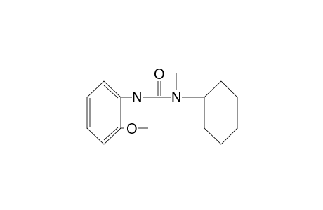 1-cyclohexyl-3-(o-methoxyphenyl)-1-methylurea